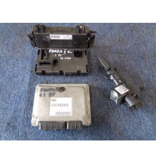 КОМПЬЮТЕР IAW 4AF КЛЮЧ ЗАЖИГАНИЯ BSI FIAT PANDA 2 II 1.2