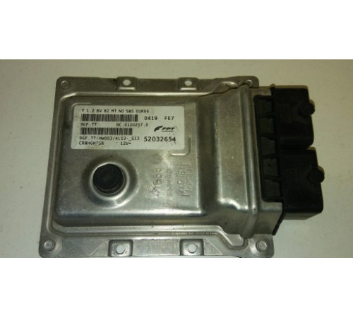КОМПЬЮТЕР ДВИГАТЕЛЯ FIAT 1.2 8V - 52032654 / 9GF. TT