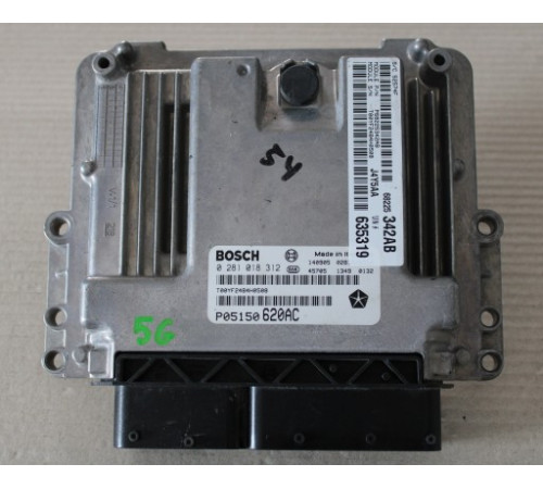FIAT FREEMONT КОМПЬЮТЕР ДВИГАТЕЛЯ P05150620AC