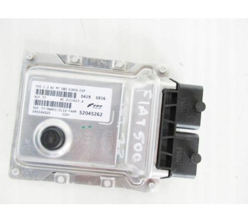 КОМПЬЮТЕР ДВИГАТЕЛЯ FIAT 500 1.2 8V 2014-18 52045262