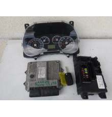 КОМПЛЕКТ КОМПЬЮТЕРА FIAT GRANDE PUNTO 518826696 6F3.ПБ