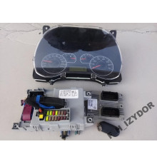 КОМПЛЕКТ КОМПЬЮТЕРА FIAT GRANDE PUNTO 1.2 IAW 5SF3.M1