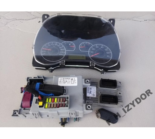 КОМПЛЕКТ КОМПЬЮТЕРА FIAT GRANDE PUNTO 1.2 IAW 5SF3.M1