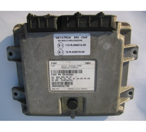 КОМПЬЮТЕР БЛОК УПРАВЛЕНИЯ ГАЗА PUNTO BIPOWER 55193262