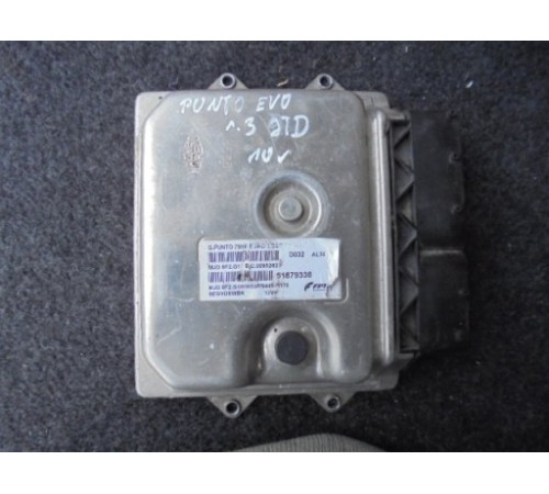 FIAT GRANDE PUNT EVO КОМПЬЮТЕР ДВИГАТЕЛЯ 51879338