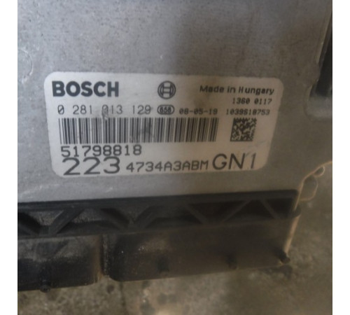 Компьютер Fiat Doblo 1.9 JTD 0281013129 51798818