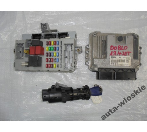 КОМПЬЮТЕРНЫЙ ЗАМОК ЗАЖИГАНИЯ FIAT SEDICI 1.9 55204652 ПОЗНАНЬ