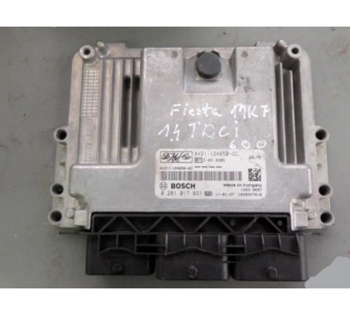 КОМПЬЮТЕР FORD FIESTA 1.4 TDCI MK 7 AV21-12A650-GC