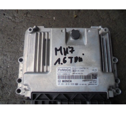 FORD FIESTA MK7 КОМПЬЮТЕР 1.6 TDCI BV21-12A650-XC