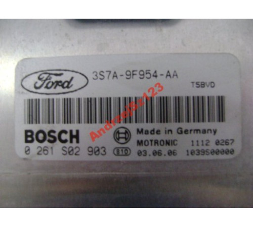 Ford Mondeo MK3-компьютер 1.8 SCI 3s7a-9F954-AA