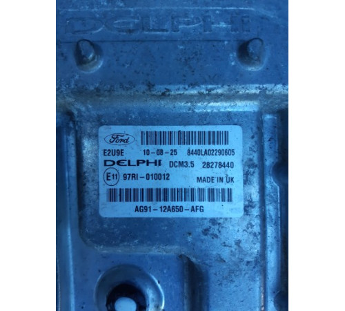 ВОДИТЕЛЬ КОМПЬЮТЕР ДВИГАТЕЛЯ FORD AG91-12A650-AFG