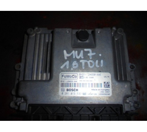 FORD FIESTA MK7 КОМПЬЮТЕР 1.6 TDCI BV21-12A650-AAE