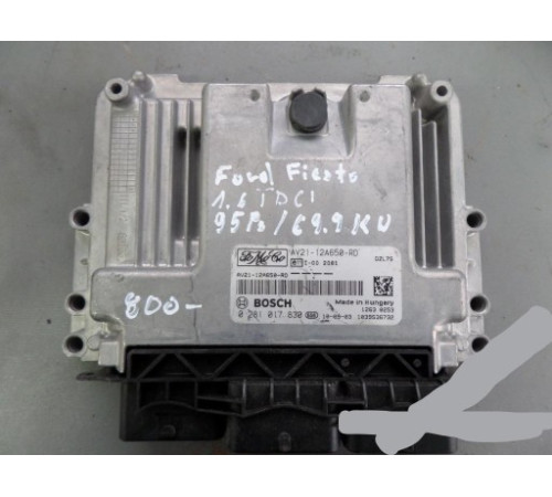 КОМПЬЮТЕР FORD FIESTA 1.6 TDCI AV21-12A650-RD