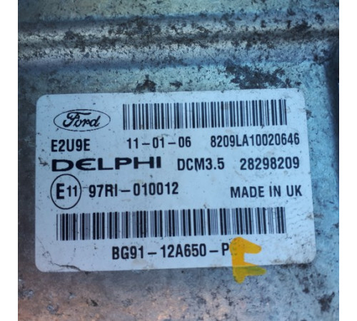 ВОДИТЕЛЬ КОМПЬЮТЕРА ДВИГАТЕЛЯ FORD BG91-12A650-P