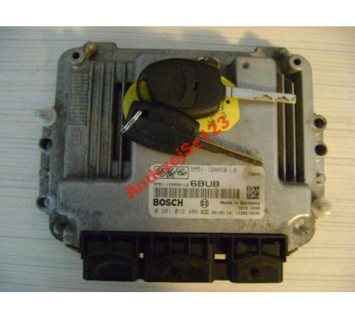 Ford Focus компьютер 1.6 TDCi 5m51-12A650-LB 6BUB