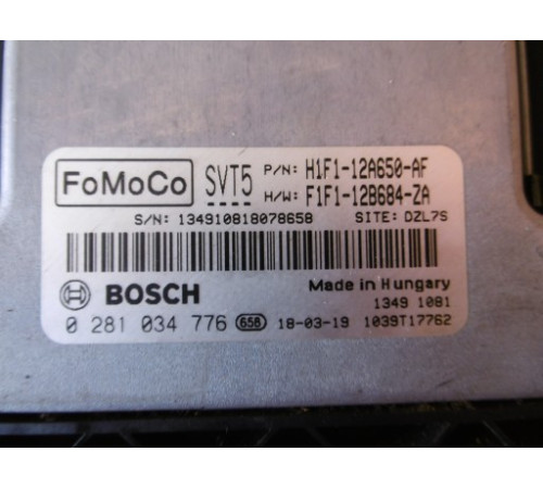 Компьютер Ford Focus MK IV 2018 0281034776