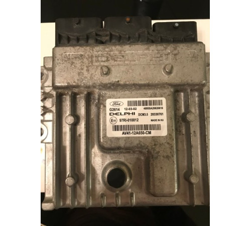 компьютер Ford kuga av41-12a650-см 28330761 dcm 3.5