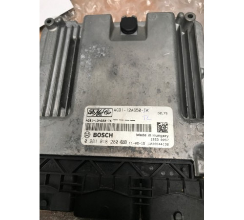 Компьютер ford 2,2 tdci 0281018280 Ag91-12a650-кт