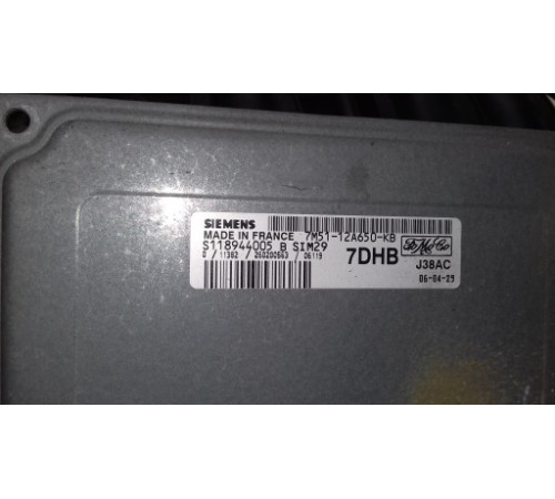 Компьютер драйвер FORD 1.6 16V 7m51-12A650-KB