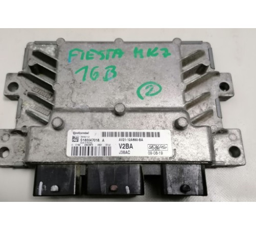 FORD FIESTA MK7 1.6 компьютер V21-12a650-BA