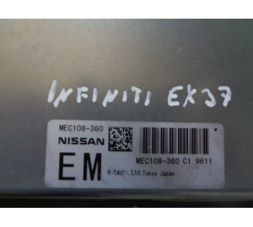 КОМПЬЮТЕР ДВИГАТЕЛЯ INFINITI EX37 MEC108-360