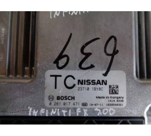 Компьютер двигателя INFINITI M30 FX30D 0281017471