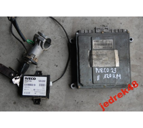 Компьютер комплект IVECO DAILY 2.3 HPi 0281001537