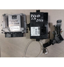 КОМПЬЮТЕР КОМПЛЕКТ IVECO DAILY 2.3 HPI 0281017455