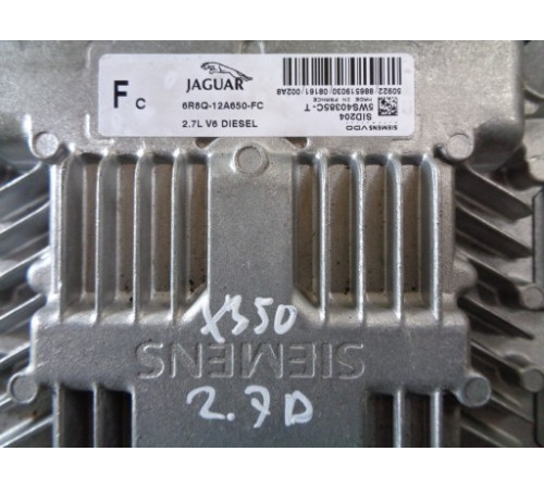 Компьютер двигателя JAGUAR XJ X350 6R8Q-12A650-FC