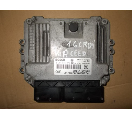КОМПЬЮТЕР ДВИГАТЕЛЯ KIA CEED 0281016872 39114-2A560