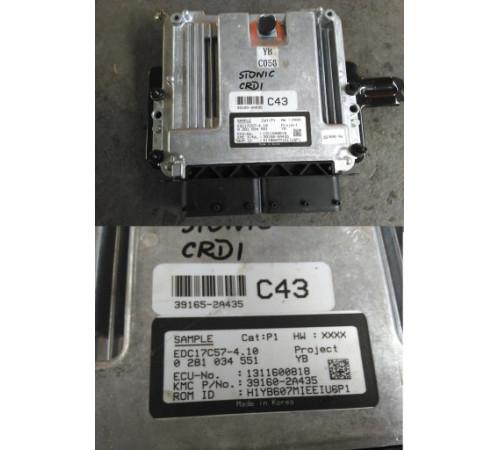 KIA STONIC 1.6 CRDI КОМПЬЮТЕР 39160-2A435