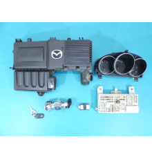 КОМПЬЮТЕР КОМПЛЕКТ BP4K66730C MAZDA 3 И BK 1.6 16V
