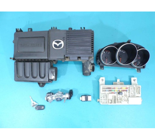 КОМПЬЮТЕР КОМПЛЕКТ BP4K66730C MAZDA 3 И BK 1.6 16V