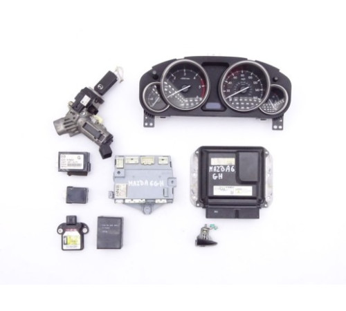 MAZDA 6 II GH 2.2 MZR-CD КОМПЬЮТЕР КОМПЛЕКТ