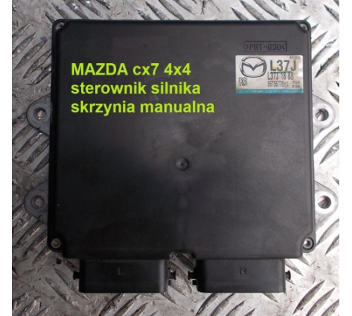 Компьютер двигателя L37j1888 Mazda CX7 2.3 Turbo benz