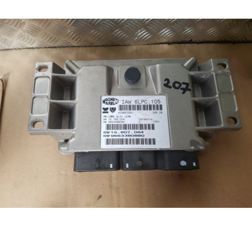 КОМПЬЮТЕР ДРАЙВЕР ДВИГАТЕЛЯ PEUGEOT 207 6LPC 105