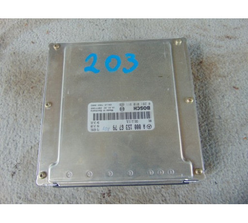 MERCEDES W203 компьютер двигателя A0001536779
