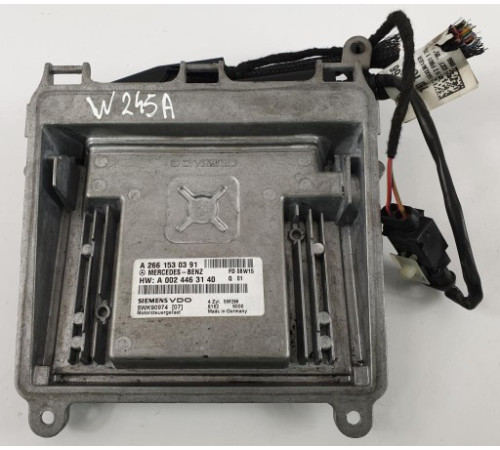 Компьютер двигателя MERCEDES W245 W169 A2661530391