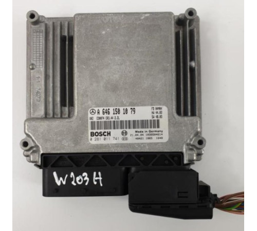 Компьютер двигателя MERCEDES W203 2.2 CDI A6461501079