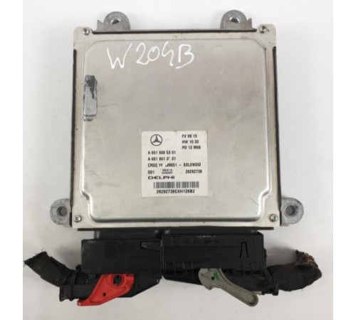 Компьютер двигателя MERCEDES W204 2.2 CDI A6519005301