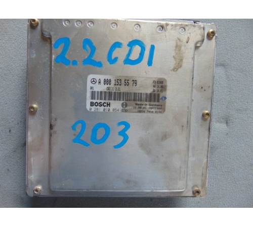 MERCEDES W203 2,2 CDI компьютер двигателя A0001535579