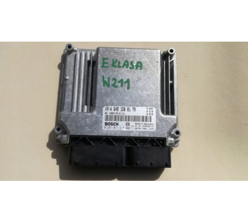 Компьютер двигателя MERCEDES W211 3.2 CDI A6481500179