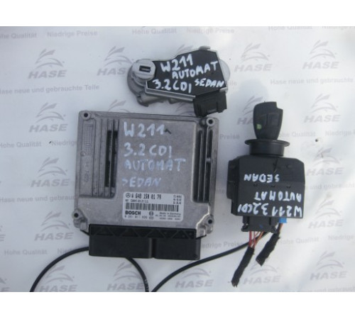 MERCEDES W211 3.2 CDI компьютер комплект A6481500179