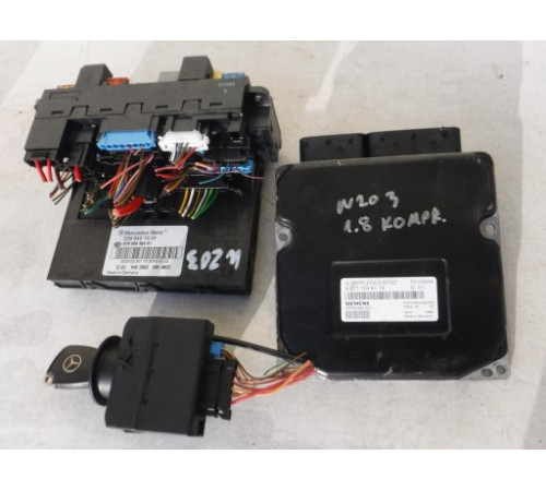 Компьютер комплект MERCEDES W203 1.8 A2711536179