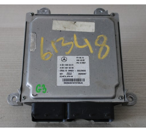 MERCEDES компьютер двигателя A6519000301 A6519019200