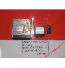 MERCEDES E W210 2.7 CDI компьютер комплект A6121532279