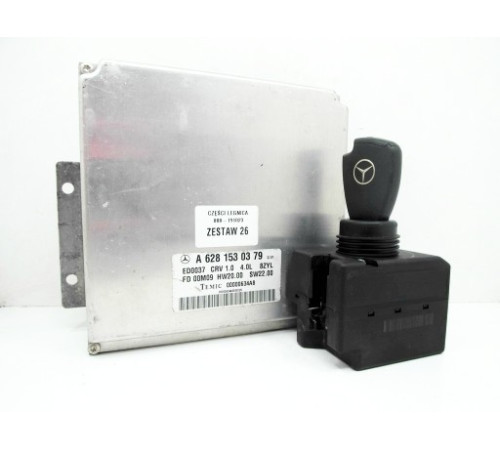 MERCEDES W220 4.0 комплект компьютера A6281530379