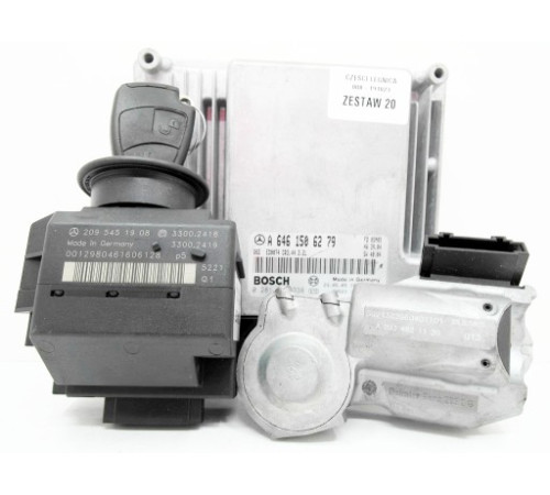 MERCEDES W203 2.2 CDI комплект компьютера A6461506279
