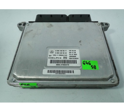 MERCEDES компьютер двигателя A6461505877