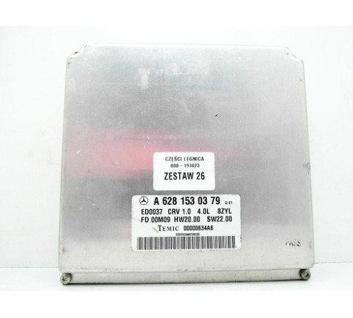 MERCEDES W220 4.0 компьютер двигателя A6281530379